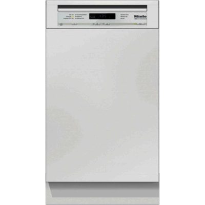 Miele G4720SCi Semi Integrated 9 Place Slimline Dishwasher in White Miele G4720SCi Semi Integrated 9 Place Slimline Dishwasher in White